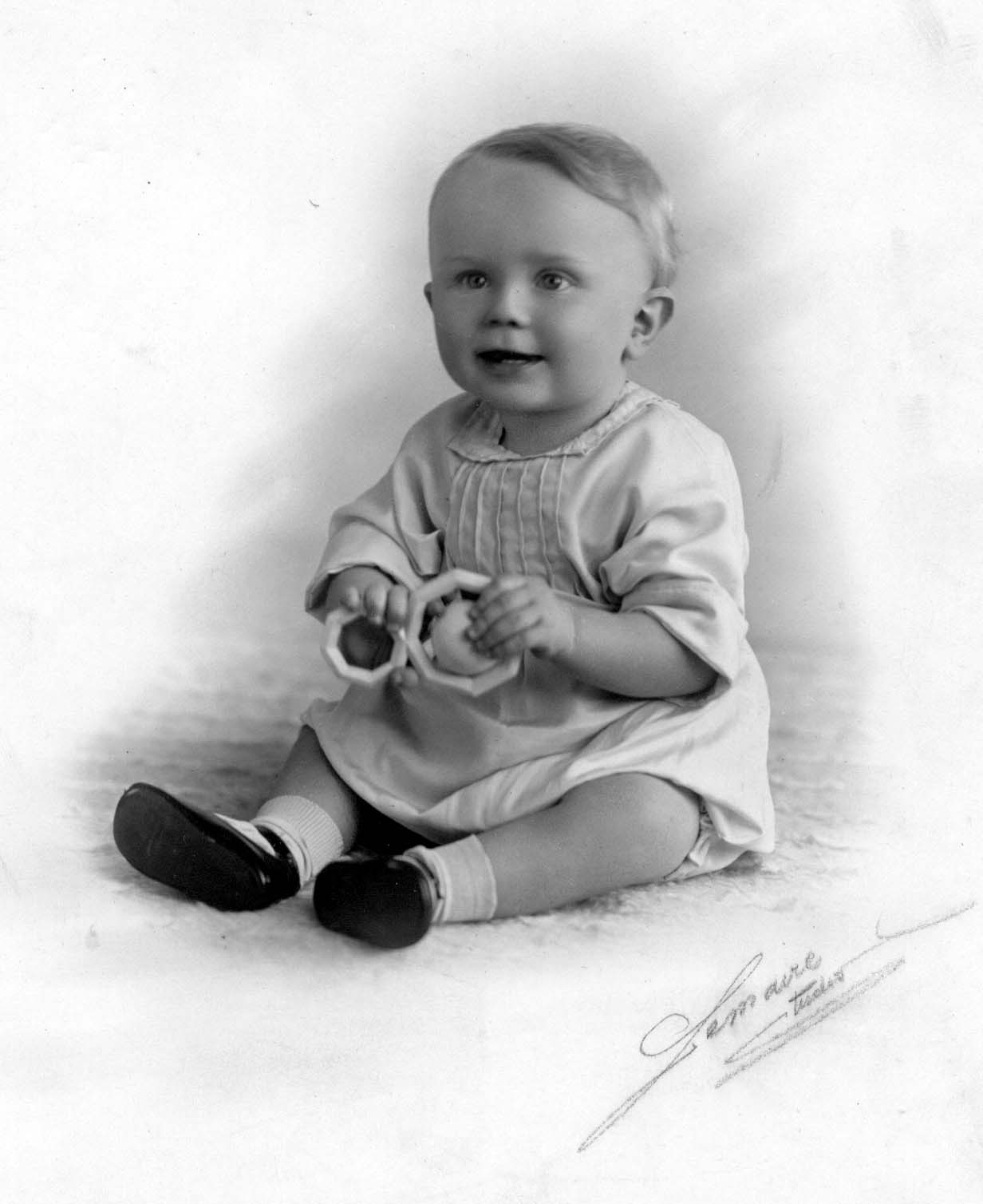 Baby Ronald Russell 1928
