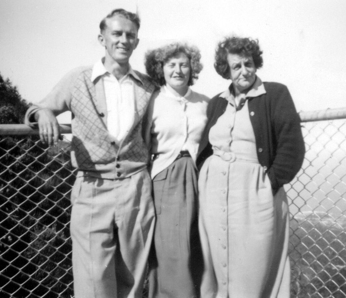 Ron Russell, Pat, Kathleen Brown